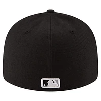 Men's New Era  Black Chicago White Sox 125th Anniversary Low Profile 59FIFTY Fitted Hat
