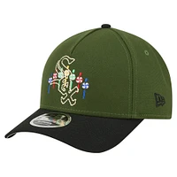 Men's New Era Dark Green Chicago White Sox City Feature 9FORTY A-Frame Adjustable Hat