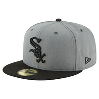 Men's New Era  Gray Chicago White Sox 125th Anniversary 59FIFTY Fitted Hat