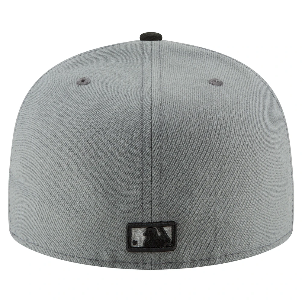 Men's New Era  Gray Chicago White Sox 125th Anniversary 59FIFTY Fitted Hat