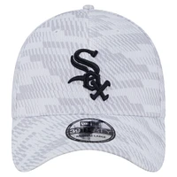 Men's New Era  White Chicago Sox Graded 39THIRTY Stretch Fit Hat
