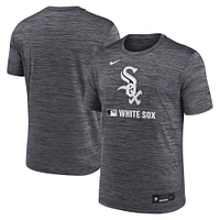 T-shirt Nike noir authentique Chicago White Sox pour homme, collection Velocity Performance