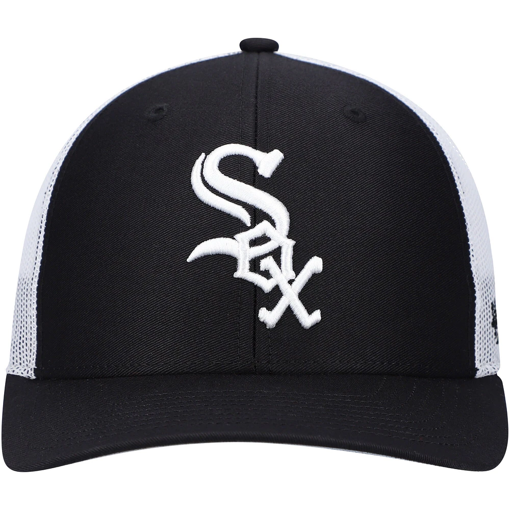 Casquette de camionneur à logo principal Chicago White Sox '47 pour homme, noir/blanc