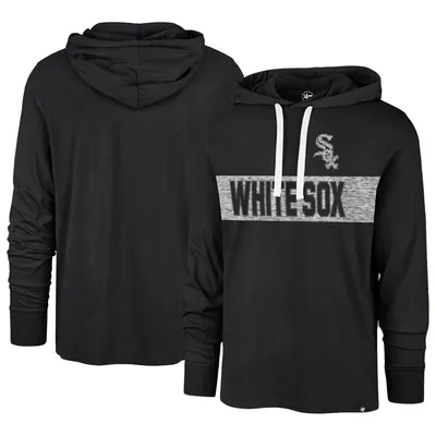 47 Heathered Gray/Black Chicago White Sox Franklin Wooster Pullover Hoodie Heather Gray