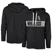 Men's '47 Black Chicago White Sox Field Franklin Pullover Hoodie