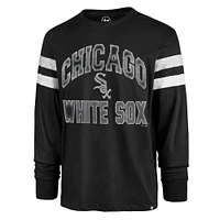 Men's '47 Black Chicago White Sox Irving Long Sleeve T-Shirt