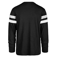 Men's '47 Black Chicago White Sox Irving Long Sleeve T-Shirt