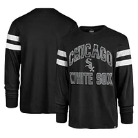 T-shirt à manches longues '47 Black Chicago White Sox Irving pour homme