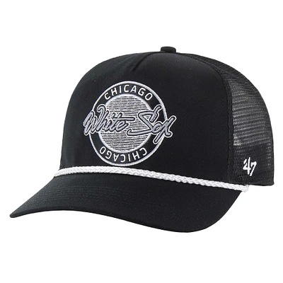 Men's '47 Black Chicago White Sox Promenade Hitch Adjustable Hat