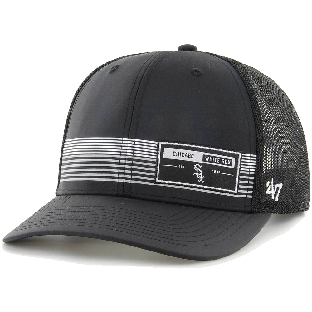 Casquette réglable '47 Black Chicago White Sox Rangefinder brrr pour homme