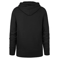 Men's '47  Black Chicago White Sox Velocity Headline Pullover Hoodie