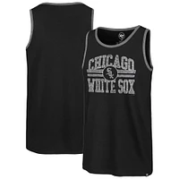 Men's '47 Black Chicago White Sox Winger Franklin Tank Top