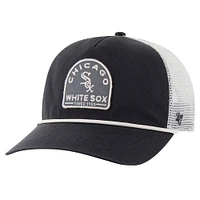 Casquette réglable '47 Charcoal Chicago White Sox Cypress Trucker Hitch pour hommes