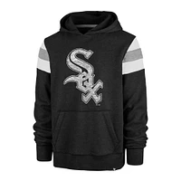 Men's '47 Heather Black Chicago White Sox Premier Nico Pullover Hoodie