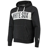 Chandail à capuchon pour homme '47 Heathered Black Chicago White Sox Team