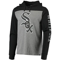 Chandail à capuchon Franklin Wooster Chicago White Sox '47 pour homme, gris chiné/noir