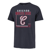 Men's '47  Navy Chicago White Sox Cooperstown Collection Borderline Franklin T-Shirt