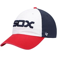 Casquette réglable '47 Chicago White Sox Alternate Clean Up pour homme, blanc/bleu marine