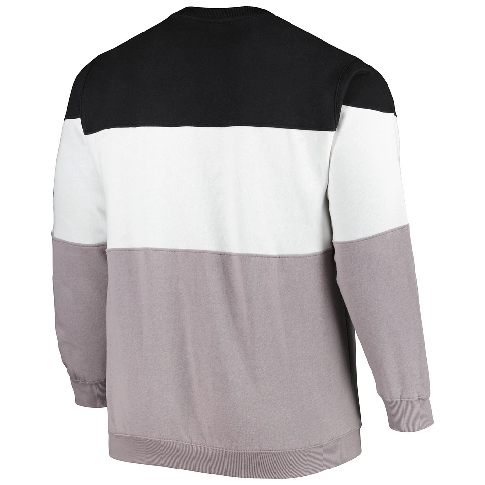 Sweat Big & Tall Chicago White Sox pour homme noir/gris