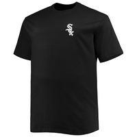 Men's Black Chicago White Sox Big & Tall Father's Day #1 Dad T-Shirt