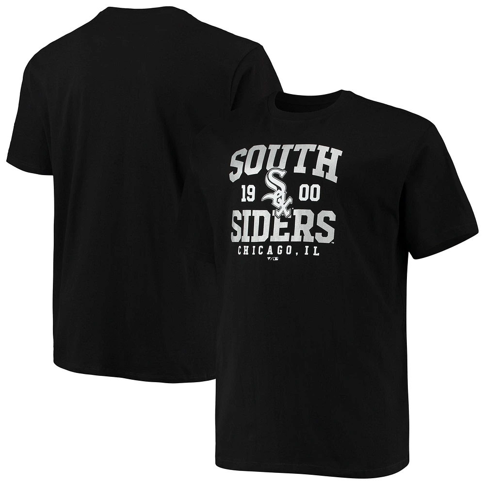 T-shirt Southsider Chicago White Sox Big & Tall Hometown Collection pour homme noir