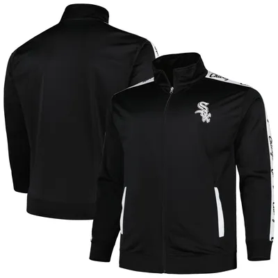 Men's Cutter & Buck Black Chicago White Sox Big & Tall Traverse