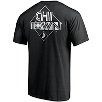 T-shirt noir pour homme Chicago White Sox Chi Town Hometown