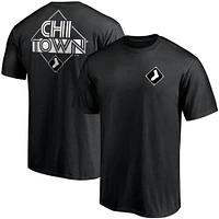 T-shirt noir pour homme Chicago White Sox Chi Town Hometown