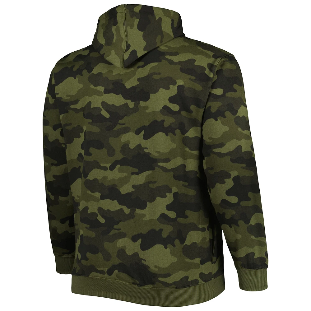 Sweat à capuche imprimé camouflage Chicago White Sox pour homme