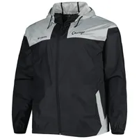 Men's Columbia Black Chicago White Sox Flash Forward Challenger Omni-Shade Full-Zip Windbreaker