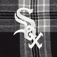 Ensemble de pyjama et pantalon avec écusson Chicago White Sox Concepts Sport pour homme, noir/gris