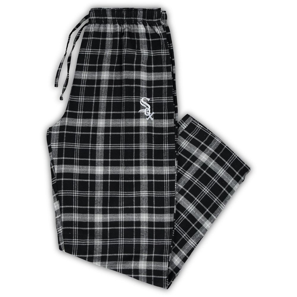 Lids Chicago White Sox Concepts Sport Women's Accolade Flannel Nightshirt -  Black/Gray