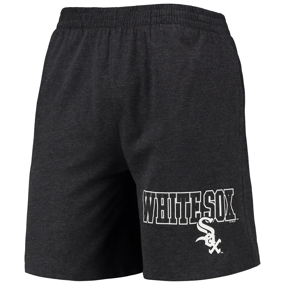 Men's Concepts Sport Charcoal Chicago White Sox Billboard T-Shirt & Shorts Sleep Set