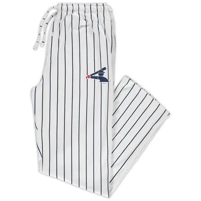 Chicago White Sox Concepts Sport Big & Tall Pinstripe Sleep Pants - White/Black
