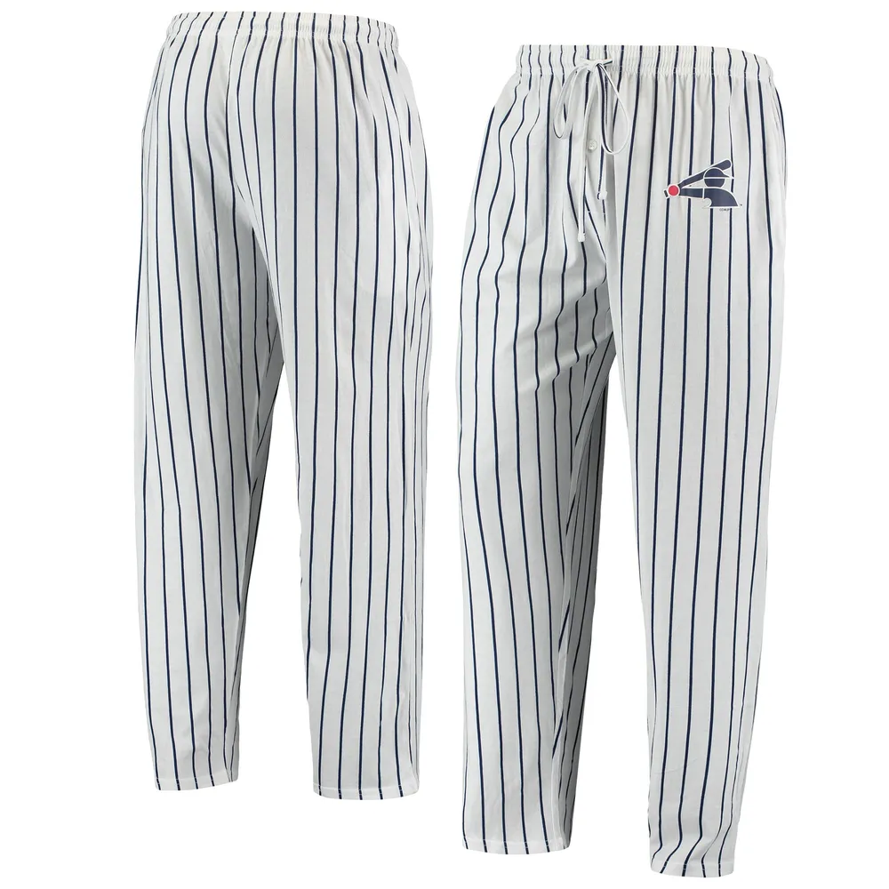 Lids Chicago White Sox Concepts Sport Logo Vigor Pinstripe Pants - White/Navy