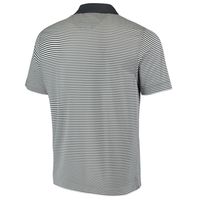 Men's Cutter & Buck Gray Chicago White Sox Trevor Stripe DryTec Polo