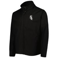 Men's Dunbrooke Black Chicago White Sox Journey Tri-Blend Full-Zip Jacket