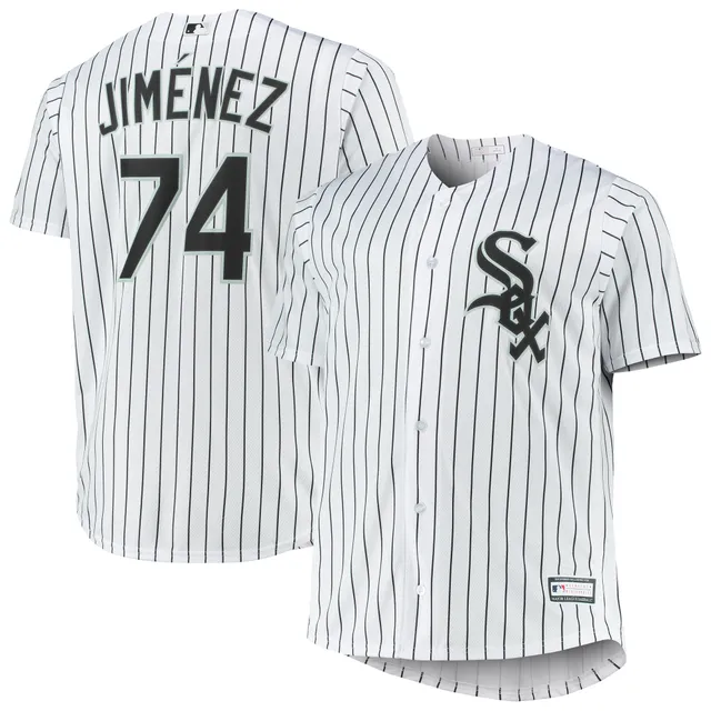 Lids Eloy Jimenez Chicago White Sox Fanatics Authentic Autographed White  Pinstripe Nike Replica Jersey
