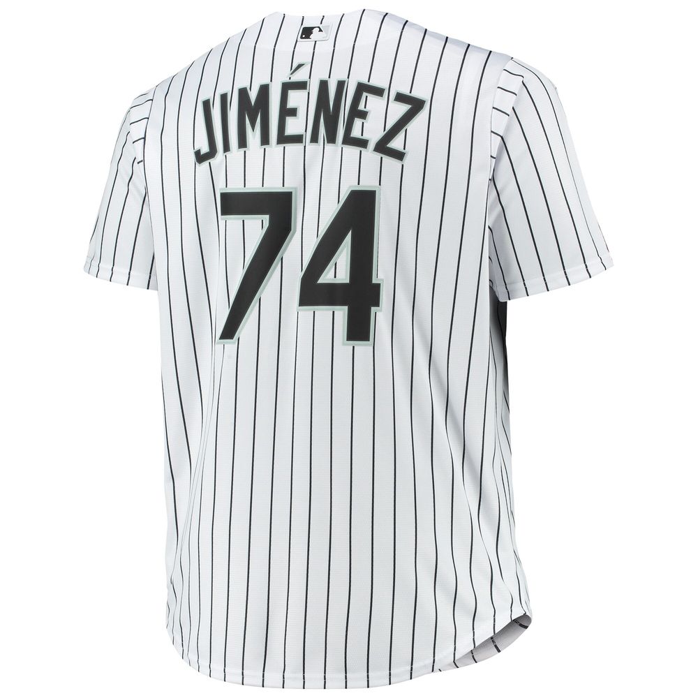Profile Men's Eloy Jimenez White Chicago Sox Big & Tall Replica