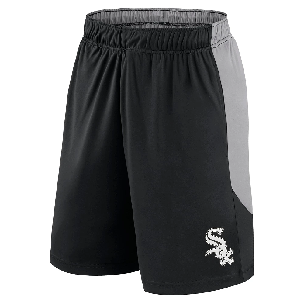 Short Fanatics pour hommes noir/gris Chicago White Sox Go Hard