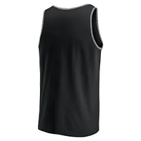 Men's Fanatics Black Chicago White Sox Bet Tank Top