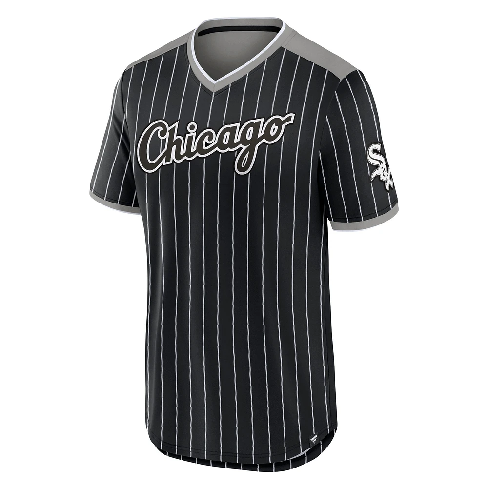 Fanatics pour hommes Black Chicago White Sox Circle the Bases - T-shirt à col en V