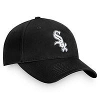 Casquette réglable noire Chicago White Sox Core Fanatics pour hommes