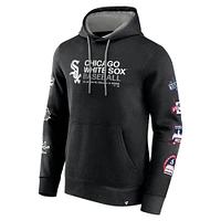 Men's Fanatics Black Chicago White Sox Extra Innings Pullover Hoodie