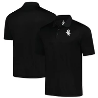 Polo Fanatics noir pour homme des Chicago White Sox