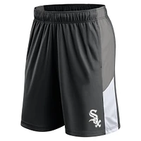 Short noir avec logo principal des White Sox de Chicago Fanatics pour hommes