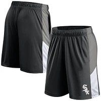 Short noir avec logo principal des White Sox de Chicago Fanatics pour hommes