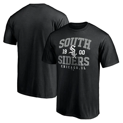 T-shirt noir Fanatics pour hommes des White Sox de Chicago South Siders Hometown Collection