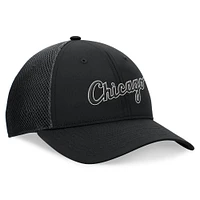 Men's Fanatics Black Chicago White Sox Spacer Mesh Flex Hat