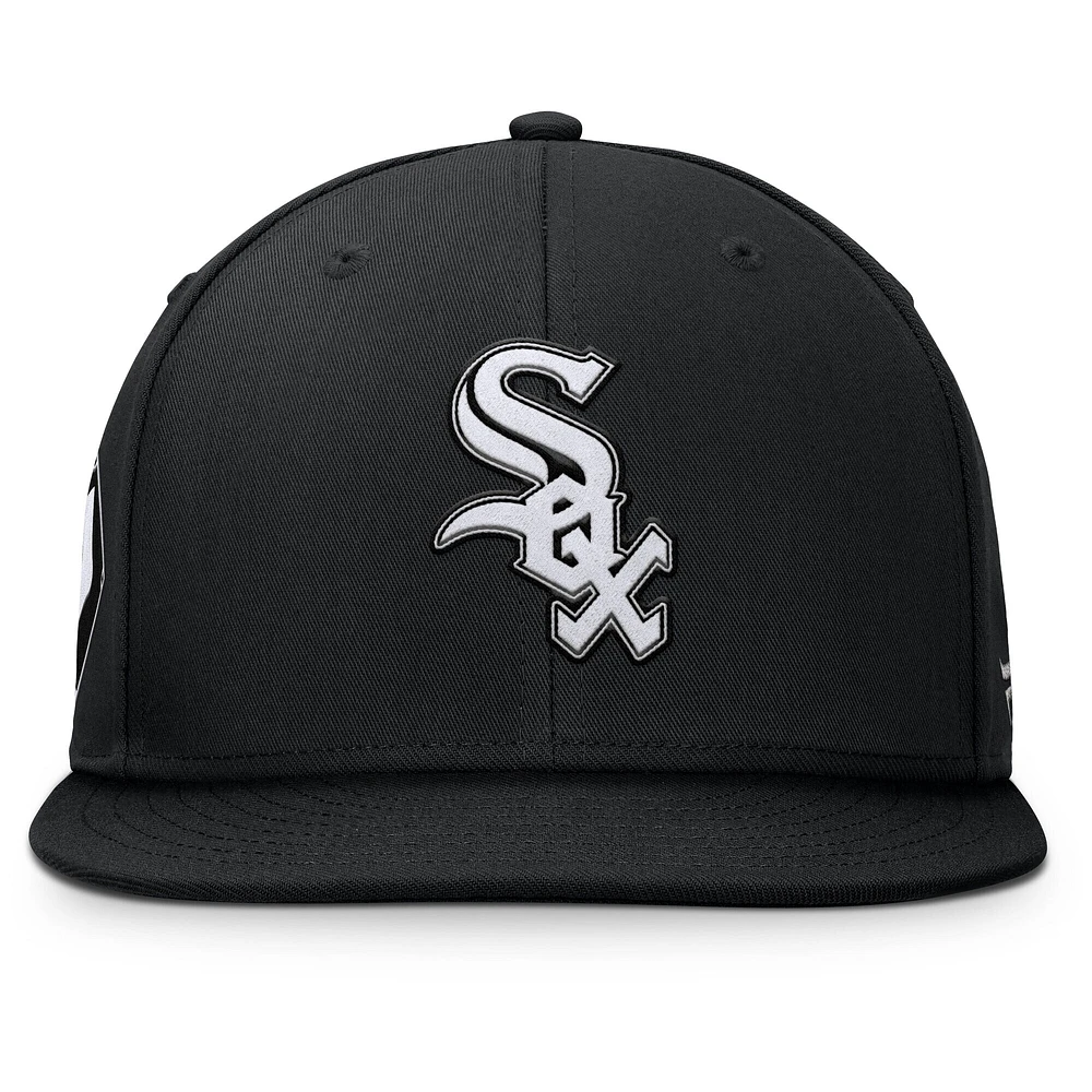 Casquette à pression noire pour hommes Fanatics Chicago White Sox Walk-Off Bullpen